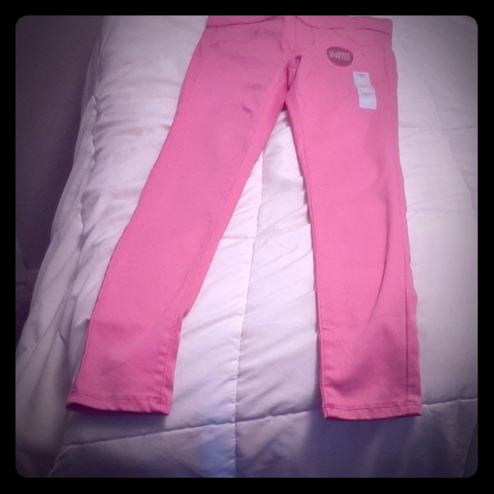 Pink jeans